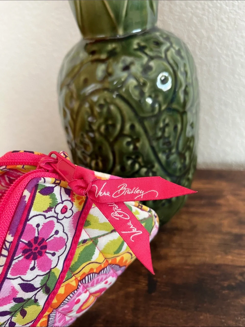 Vera Bradley Clementine zip wristlet wallet